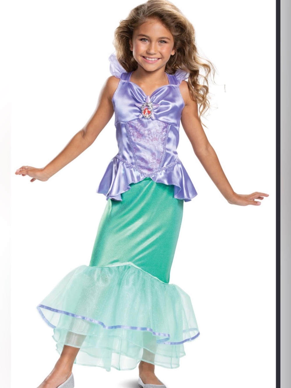 Disney Purple and Green Little Mermaid Costume
